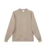 Sudadera de Algodón Retro de Moda 380g, Corte Holgado Grande, Cuello Redondo, para Hombre, Personalizable, Color Sólido, Moda para Hombre y Mujer, Ropa de Trabajo con Logo Impreso en la Imagen