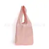 Bolso de Mano de Papel DuPont Rosa de Moda Bolso de Hombro Tyvek Versátil Sencillo Bolso de Compras Tyvek Portátil para Salir