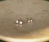 Ins Joyería de Acero Inoxidable Europea y Americana Set de Pendientes Incrustados de Circonita Pendientes Versátiles Joyería de Gama Alta Pendientes de Acero de Titanio