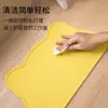 Amazon Venda Quente Transfronteiriça Jogo Americano para Gato Cachorro Tapete de Silicone para Pet Formato de Cabeça de Gato Fácil de Limpar à Prova de Vazamentos Impermeável Tapete Antiderrapante