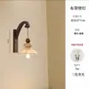 Lustre de restaurante em estilo wabi-sabi, lustre de jantar em madeira maciça, lustre pequeno vintage para ambiente de quarto de pousada, mesa de jantar, corredor