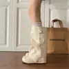 Novedades Otoño 2025 Pantalones Ceñidos Adelgazantes Botas Tipo Caballero Botas de Jinete Nuevo Estilo Chino Muy Bonitas Suela Gruesa Botas Largas que Aumentan la Altura