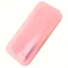 Cortador de unhas 4 peças caixa plástica kit cortador de unhas caixa mini kit cortador de unhas presente beleza ferramentas de unha