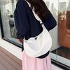 Bolsa Axilar de Grande Capacidade de Tecido de Nylon Estilo Coreano Bolsa Transversal Nova Simples Feminina Bolsa de Ombro Esportiva Casual Bolsa Feminina