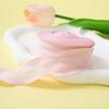 Cinta de Lino de Alta Calidad de 2.5 cm Hilo de Cola de Pez con Cinta Plisada Rizada Texturizada para Arreglos Florales y Cajas de Pasteles