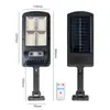Luz Solar para Calle, Luz Exterior para Jardín, Luz de Pared con Sensor de Movimiento Corporal, Luz de Carretera Integrada Impermeable Cob, Ahorro de Energía Solar