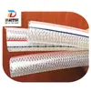 Manguera de Tubería de Agua Transparente de PVC Suministrada de Fábrica, Tubería de Agua Tipo Piel de Serpiente Antihielo, Reforzada con Fibra Gruesa Resistente a la Presión Material Puro Nuevo