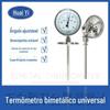 Especializada na produção de 3,04 milhões para datilografar fabricantes bimetálicos de medição de temperatura de vapor de caldeira de caldeira de tubulação WSS481 / 581