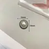 Accesorios de aleación de perlas grandes estilo barroco coreano pasador de pelo hecho a mano botón de estilo retro pequeño y fragante material para ojales de zapatos