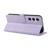 Funda de Cuero Adecuada para Teléfono Móvil Samsung A36 Funda de Cuero con Flor de Trébol de Cuatro Hojas Corazón Samsunga16 Funda Protectora Tipo Flip para A56