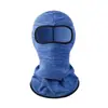 Casco y Mascarilla de Ciclismo Transfronterizos, Casco y Mascarilla Gruesos y Cálidos de Invierno, Máscara Deportiva Cortavientos de Terciopelo Alemán