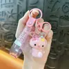 Chaveiro Criativo de Boneco de Feijão de Açúcar com Óleo de Desenho Animado Fofo Pingente para Mochila de Estudante com Areia Movediça Pequeno Presente para Casal Venda por Atacado