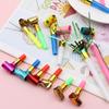 Juguetes para niños, cumpleaños, dragón, silbato, divertido, creativo, rollo de soplado, juguetes de puesto, venta al por mayor, accesorios de fiesta para animar