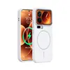 Metal Magnético Cor Contrastante Silicone Líquido Aplicável a Xiaomi 17 Capa Macia 17Pro Elegante 17ProMax Toque de Pele Simples
