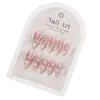 Estilo Puro Desejo Pontas de Unha Usáveis Olho de Gato Blush Gradiente Manicure Pontas de Unha Pré-Feitas Unhas Postiças Unhas Usáveis Feitas à Mão Puramente Feitas à Mão
