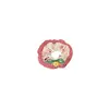 Scrunchie de Laço Estilo Coreano para Crianças Meninas, Elástico de Cabelo Fofo para Coques, Corda de Cabelo de Alta Elasticidade Acessório de Cabelo
