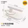 Ferramenta de prensa para pele de bolinho da lua para fazer embalagens de massa de pele de neve estilo cantonês, ferramenta de panificação caseira tipo prensa manual, molde DIY