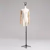 Mannequins estilo coreano suportes para vitrine de loja de roupas femininas de comprimento médio manequim de corpo inteiro para loja de roupas mesa humana manequim de loja de roupas