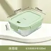 Pote de Almoço de Vidro Resistente ao Calor, Micro-ondas, Especial para Trabalhadores de Escritório Levarem Refeições, Tigelas para Sopa, Potes de Almoço com Tampa para Conservar Alimentos Frescos