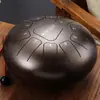 Hua Shu tambor etéreo de 8 pulgadas y 11 tonos instrumento de percusión tambor de lengua de acero para adultos introducción instrumento simple tambor etéreo portátil