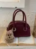 Bolso Boston Retro de Gama Alta 2025 Nuevo Otoño e Invierno Versátil Bolso Cruzado Súper Moderno Elegante Bolso de Mano