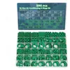Caja de Reparación de Anillos de Goma de 595 Piezas, Caja de Reparación de Anillos Tóricos para Aire Acondicionado de Automóvil, Caja de Juego de Herramientas de Reparación de Maquinaria
