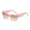 Gafas de sol estilo ojo de gato para mujer, nuevas, europeas y americanas, con montura pequeña y colores personalizados a juego, gafas de sol para hombre con protección UV y protección solar.