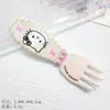 Garfo Desenho Animado Gato de Arroz Acessórios de Resina Cola Creme Clipe Lateral DIY Ornamentos de Casa de Brinquedo Pingente Flor de Sapato Decoração