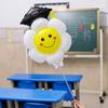 Dr. Globo con Clip de Girasol Palo de Mano Margarita Escuela Jardín de Infancia Atrezo para Fotos Temporada de Graduación