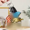 Nuevo Colgante Transfronterizo de Acrílico Plano 2D de Pato Pequeño, Gato Negro, Águila para Espejo Retrovisor de Coche, Decoración, Regalo de Vacaciones