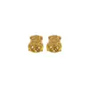 Pendientes de Cristal Natural Plateados Yilu Plata de Ley S925 Amatista Citrino Bolsa de Dinero Bolsa de la Suerte Tachuelas de Moneda de Plata Listos en Stock