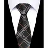 Gravata Listrada Profissional de Negócios Masculina 8cm Gravata de Poliéster Personalizada Feita à Mão Gravata Masculina Fabricante de Gravatas Shengzhou