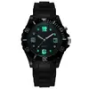 Nuevo Reloj de Silicona con Esfera Grande de 43 MM Luminoso Estudiante de Secundaria Estudiante de Preparatoria Reloj de Pulsera Relojes a Juego para Pareja Reloj de Pulsera Transfronterizo