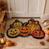 TEMU Amazon TK Más Vendido Felpudo de Calabaza de Halloween, Bruja, Fantasma y Extraterrestre para Entrada, Sala de Estar y Pasillo