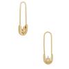 Venta caliente de AliExpress aretes de botón mini con patrón de alfiler creativo personalizado aretes de botón aretes de cruce de frontera europeos y americanos aretes INS para mujer
