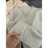 Cardigan Colete Tricotado Macio e Aconchegante para Mulheres, Temporada Outono e Inverno, Botões Pequenos Dourados, Colete Base Sem Manga Fashion, Top de Alta Qualidade