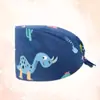 AliExpress Gorro Quirúrgico Estampado en Caliente Gorro de Médico para Laboratorio Gorro sin Visera para Enfermera Gorro Posparto Gorro para el Hogar Gorro de Cúpula
