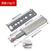 Aleación de aluminio cabezal simple cabezal doble puerta de gabinete de rebote acero inoxidable rebote tipo push sin manija rebote