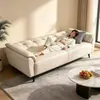 Sofá plegable de piel para apartamentos pequeños y casas de alquiler, adecuado para sentarse y acostarse, asiento individual o doble, sofá de piel resistente a los arañazos de gato