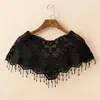 Nuevo Chal Pequeño de Encaje Estilo Coreano Combinable Blusa Calada Abrigo Pequeño de Verano para Mujer Chaleco Pequeño Camisa sin Mangas