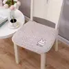 Almofada de assento e almofada de cadeira com encosto espessado, adequada para escritório, estudantes e uso doméstico, universal para todas as estações, respirável, antiderrapante e acessível