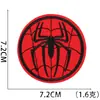 Parche Adhesivo de Spider-Man Xiaotian Marca Bordada para Computadora Manwei Zhangzi Adhesivo de Tela Bordado de Dibujos Animados Red de Araña Bordado Zhangzi