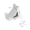 Ángulo Extruido Asiento de Ángulo de Aluminio Engrosado Código de Ángulo de Aluminio Pieza de Ángulo de Aluminio de 90 Grados Conector de Perfil de Aluminio 4080 Ángulo de Aluminio Reforzado 4040 Otros