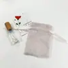 Nova Bolsa de Armazenamento com Cordão de Flanela para E-commerce Transfronteiriço Bolsa Personalizável com Logo de Veludo para Cosméticos e Joias