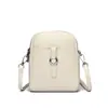 Bolso Ligero de Piel Suave para Teléfono Móvil para Mujer 2026 Nuevo Modelo Mini Mochila Cruzada de Piel de Vaca Capacidad de Doble Capa Bolso de Hombro Casual