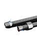 Tubo de extensión de 4 puntos, fuelle de alambre interior y exterior, manguera de extensión de grifo, inodoro de acero inoxidable, calentador de agua a prueba de explosiones