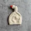 Touca de Bebê Outono Inverno Touca de Pelúcia Quente Espessada Para Recém-Nascidos Touca com Proteção para Orelhas Meninos Meninas Touca de Cobertura para a Cabeça à Prova de Vento