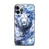 Funda para iPhone 15 con grafiti de tigre dominante.