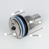 Desagüe para Fregadero de Trapeador de Acero Inoxidable de 40 mm, Salida de Desagüe para Lavadero Removedor de Agua, Desagüe para Fregadero de Trapeador de 50