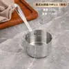 Taza de salsa para bistec de acero inoxidable 304, plato para mojar estilo coreano con asa, taza de salsa para bistec de restaurante, tazón para mojar de tomate